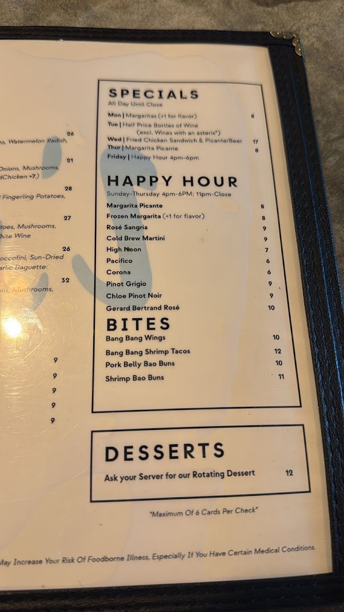 Lulu's Café & Cocktails Menu - Image 6